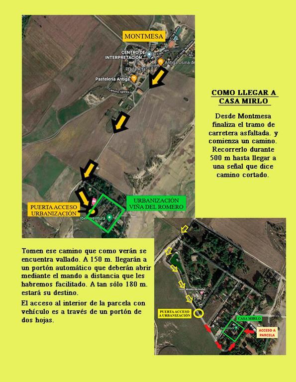 Casa Mirlo Villa Montmesa Екстериор снимка